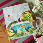 Kit peinture au numéro - Tiger relaxing in my pool