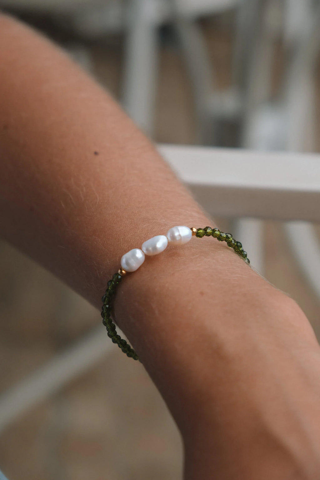 Bracelet Naïa vert