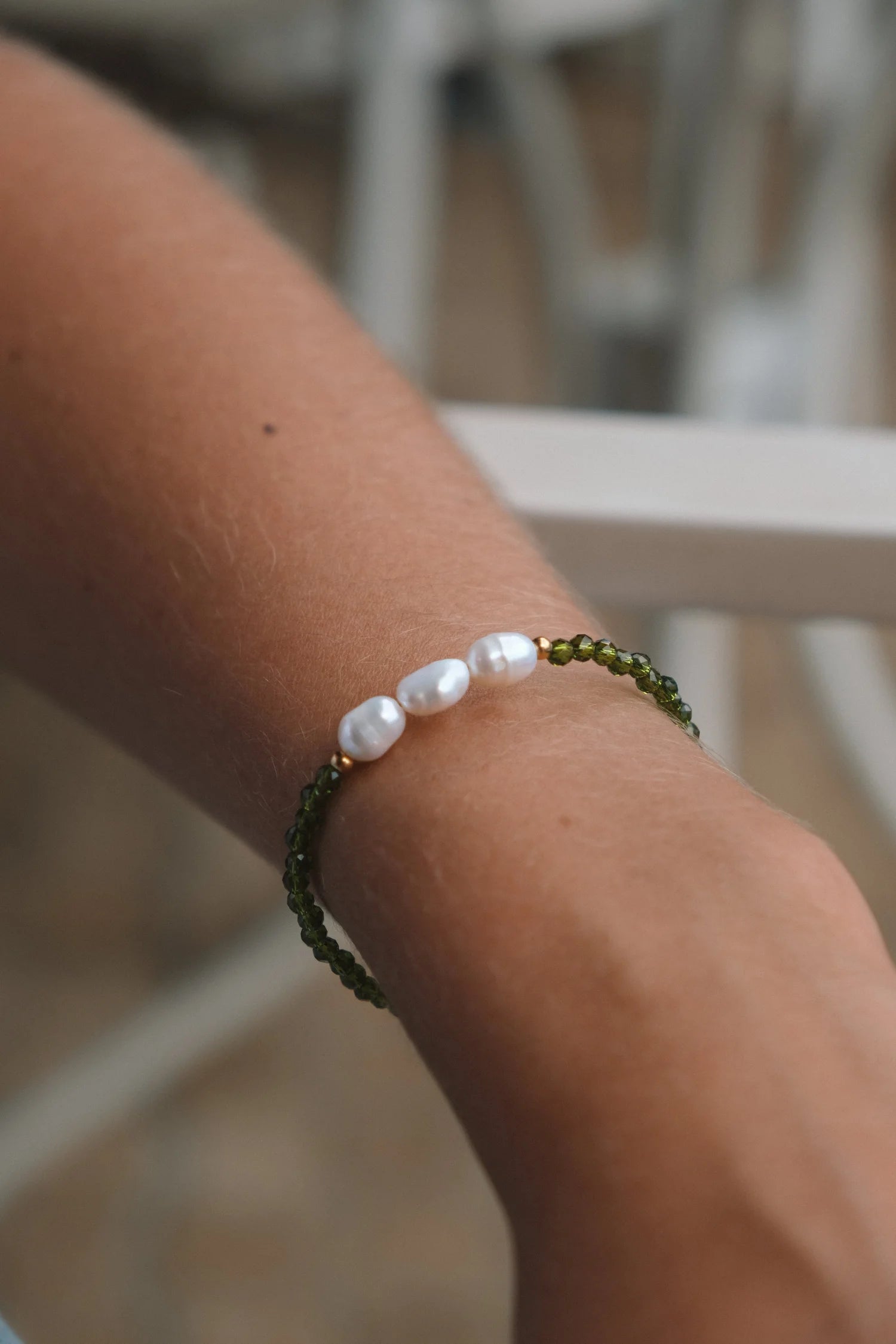 Bracelet Naïa vert