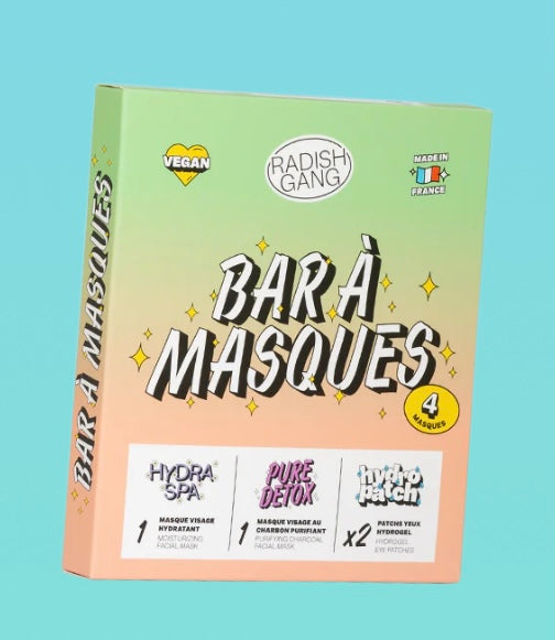 BAR À MASQUES - Coffret découverte 4 masques