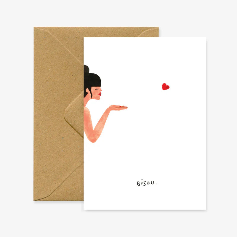 Carte Bisous.