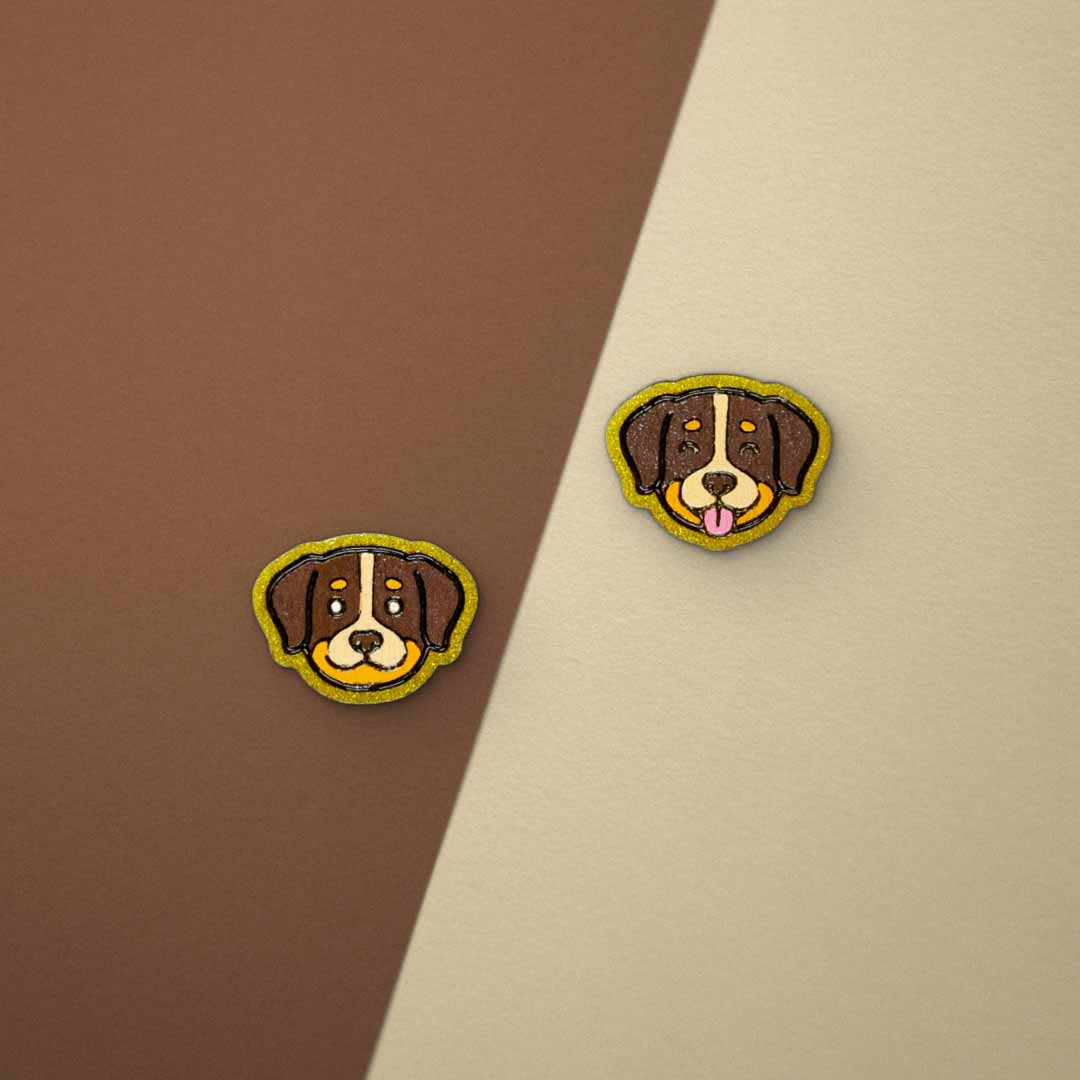 Boucles d'oreilles Berger Australien