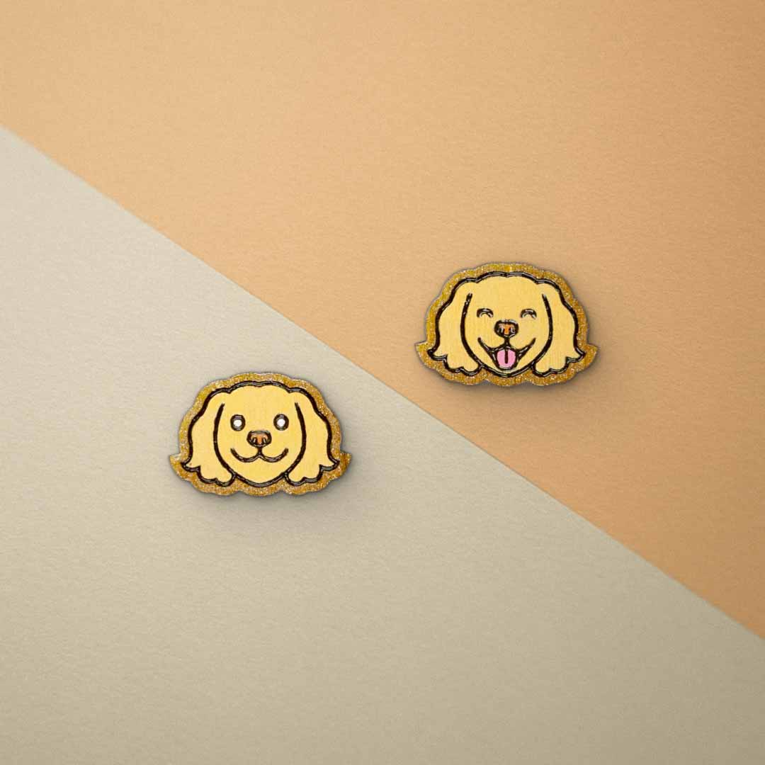 Boucles d'oreilles Golden