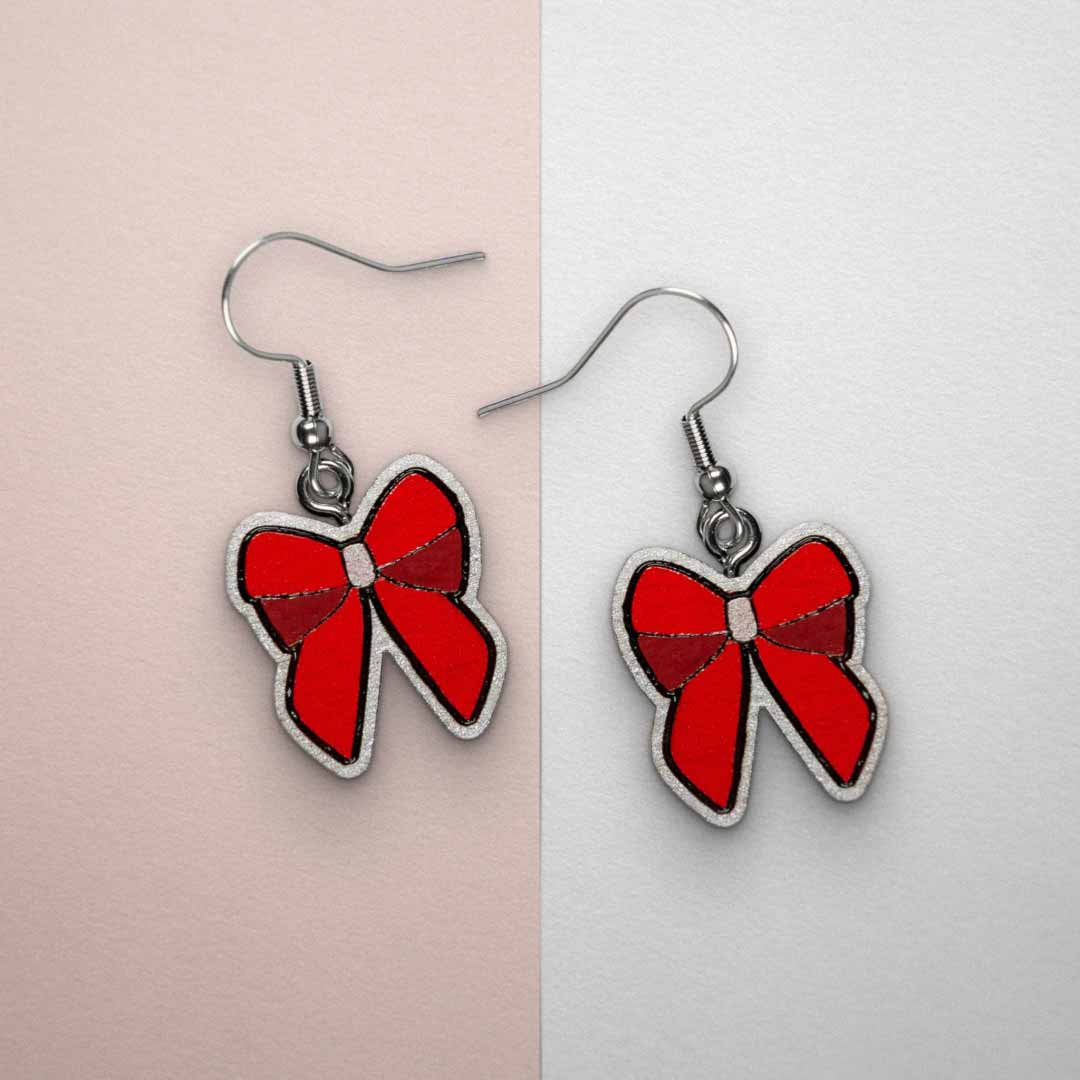 Boucles d'oreilles Ruban