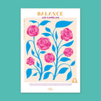Affiche Balance - Les Camélias