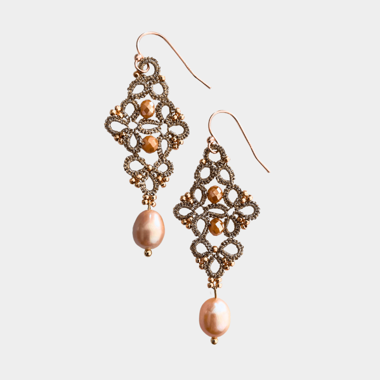 Boucles d’oreilles Vesta – Perles de culture