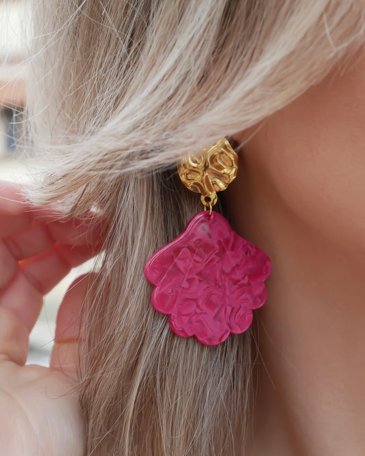 MALO earrings - pink