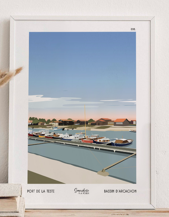 Carte postale Somewhere In a Poster