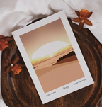 Postcard Somewhere In a Poster