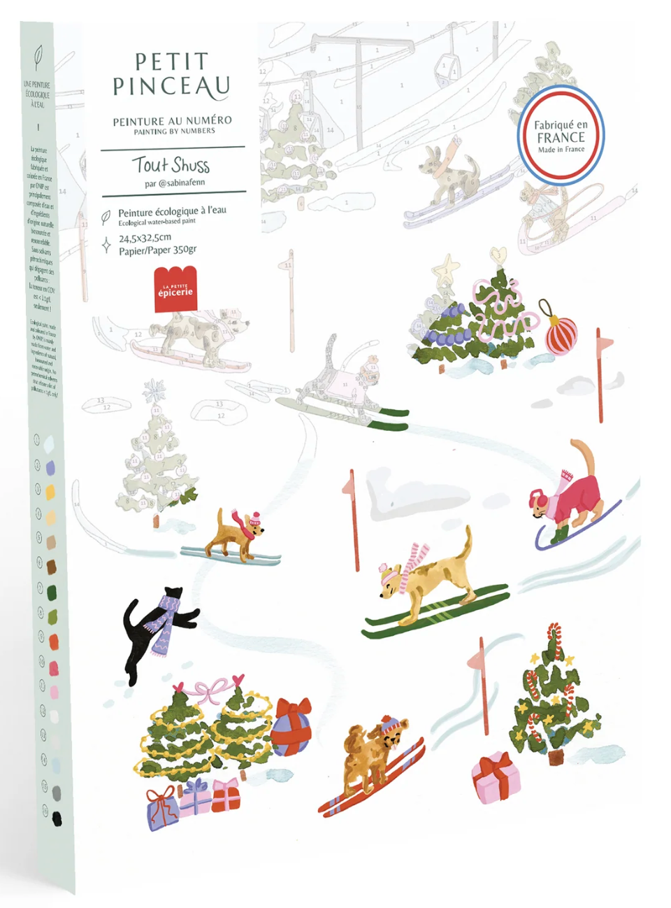 KIT PEINTURE AU NUMÉRO TOUT SHUSS - SABINA FENN