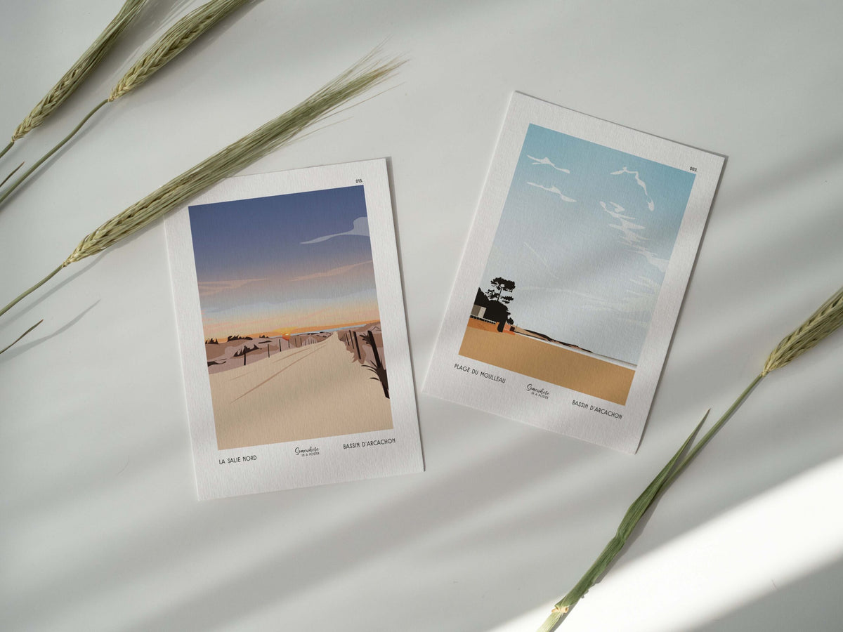 Postcard Somewhere In a Poster