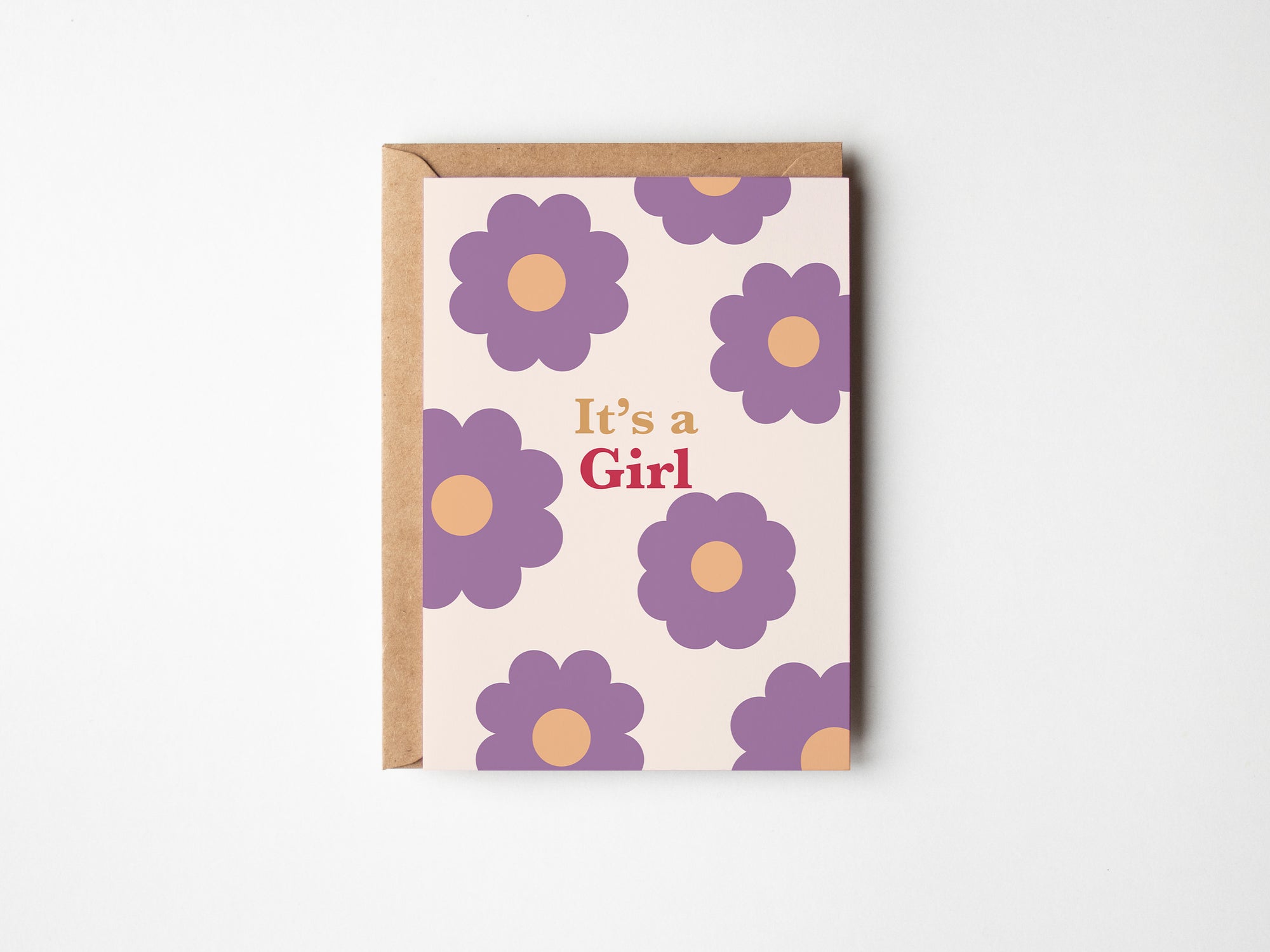 It's a Girl Card
