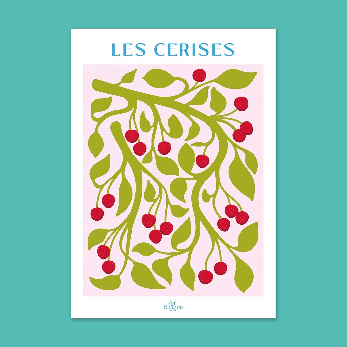 Affiche Les Cerises