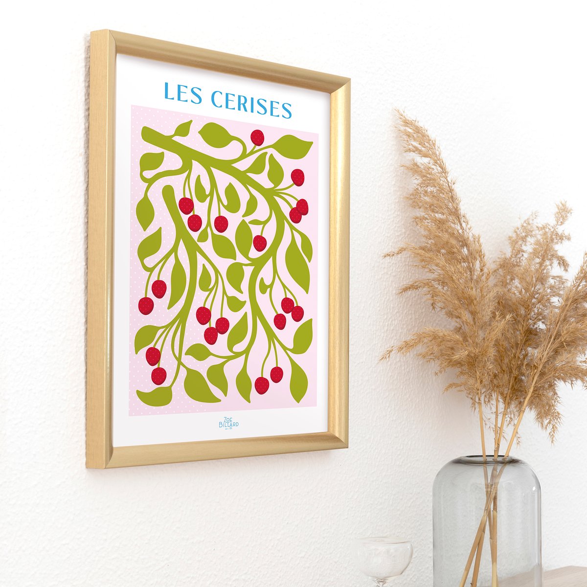 Affiche Les Cerises