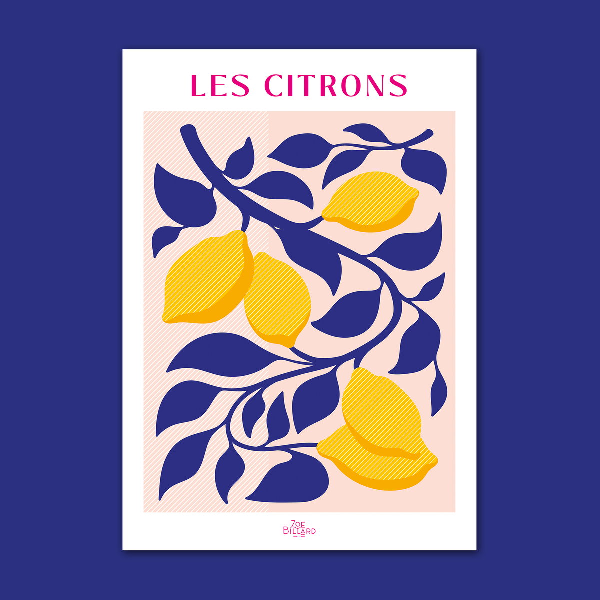 Affiche Les Citrons