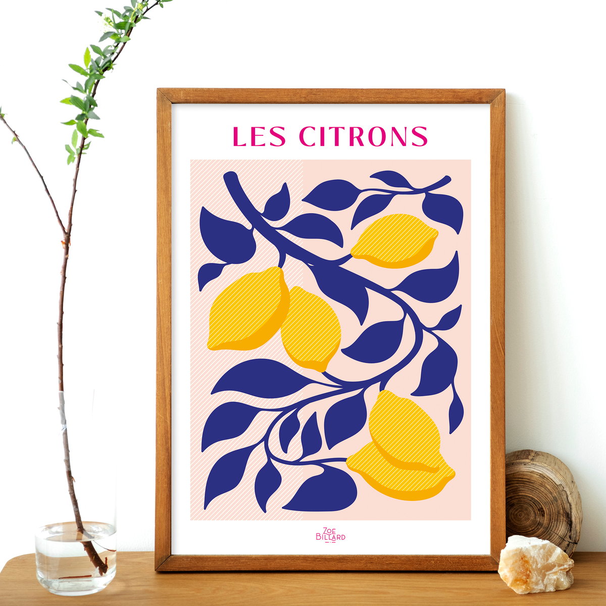 Affiche Les Citrons