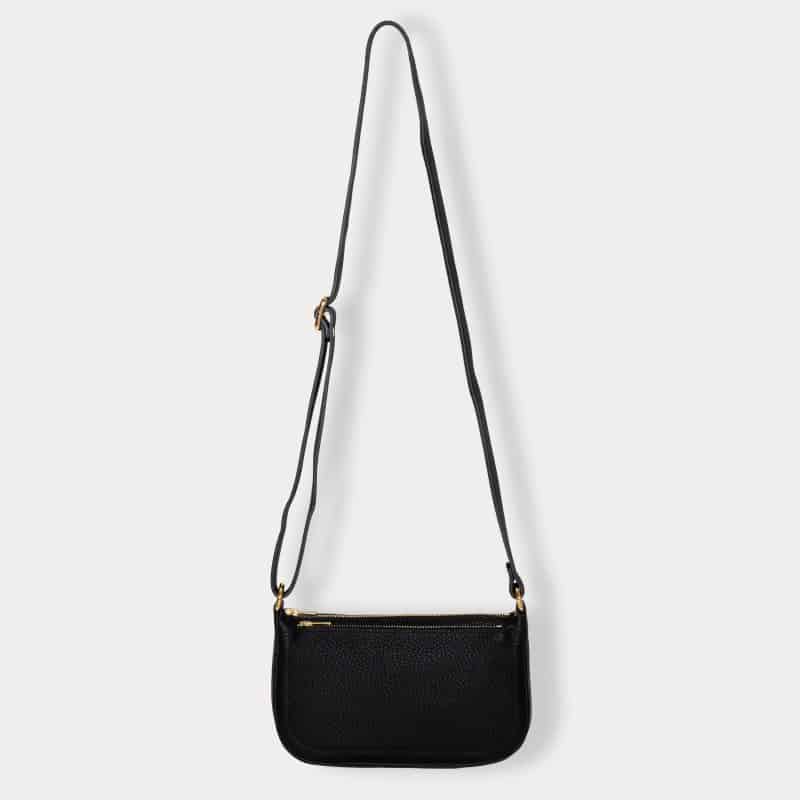 Sac bandoulière cuir FESTUM Small Noir