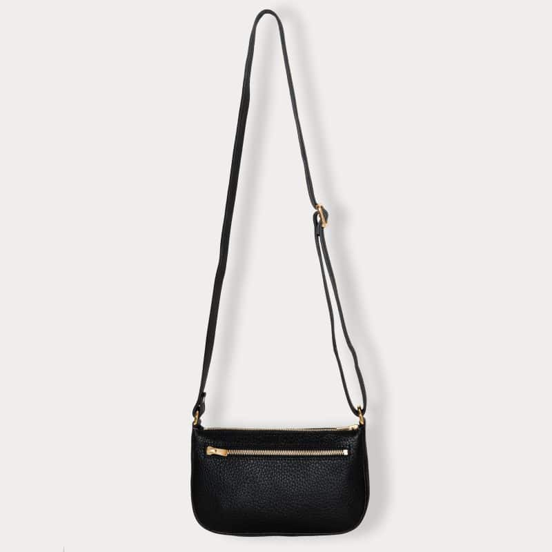 Sac bandoulière cuir FESTUM Small Noir