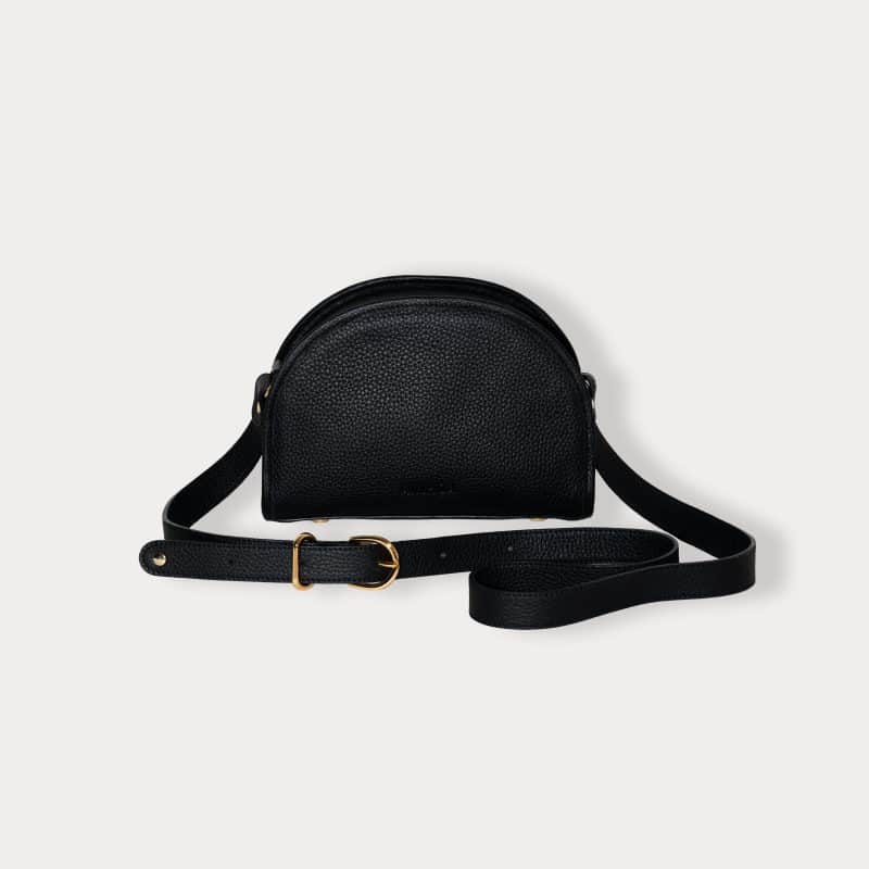 Sac bandoulière cuir MELUM Noir