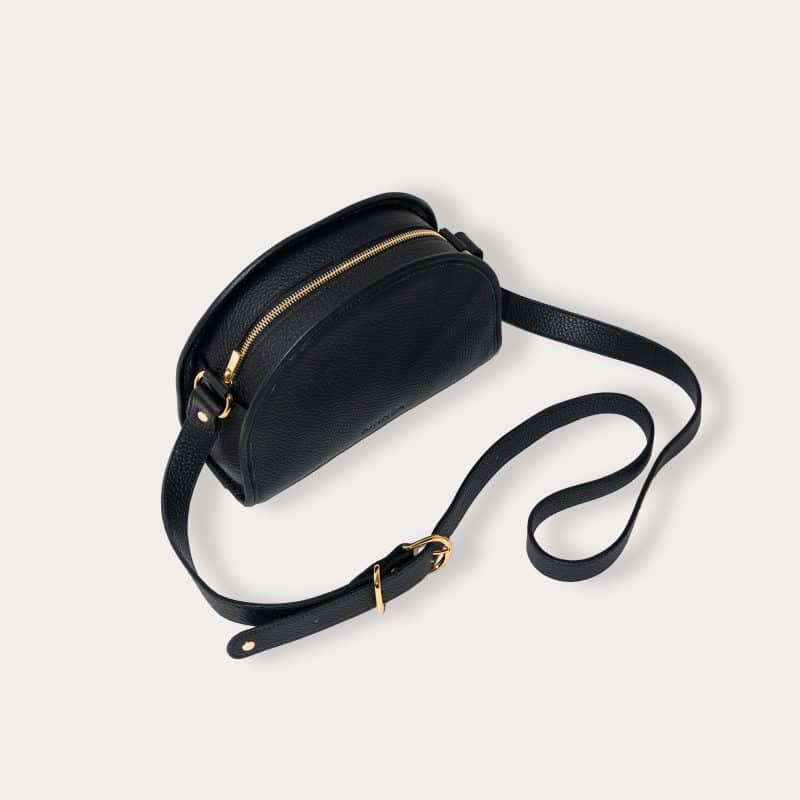 Sac bandoulière cuir MELUM Noir