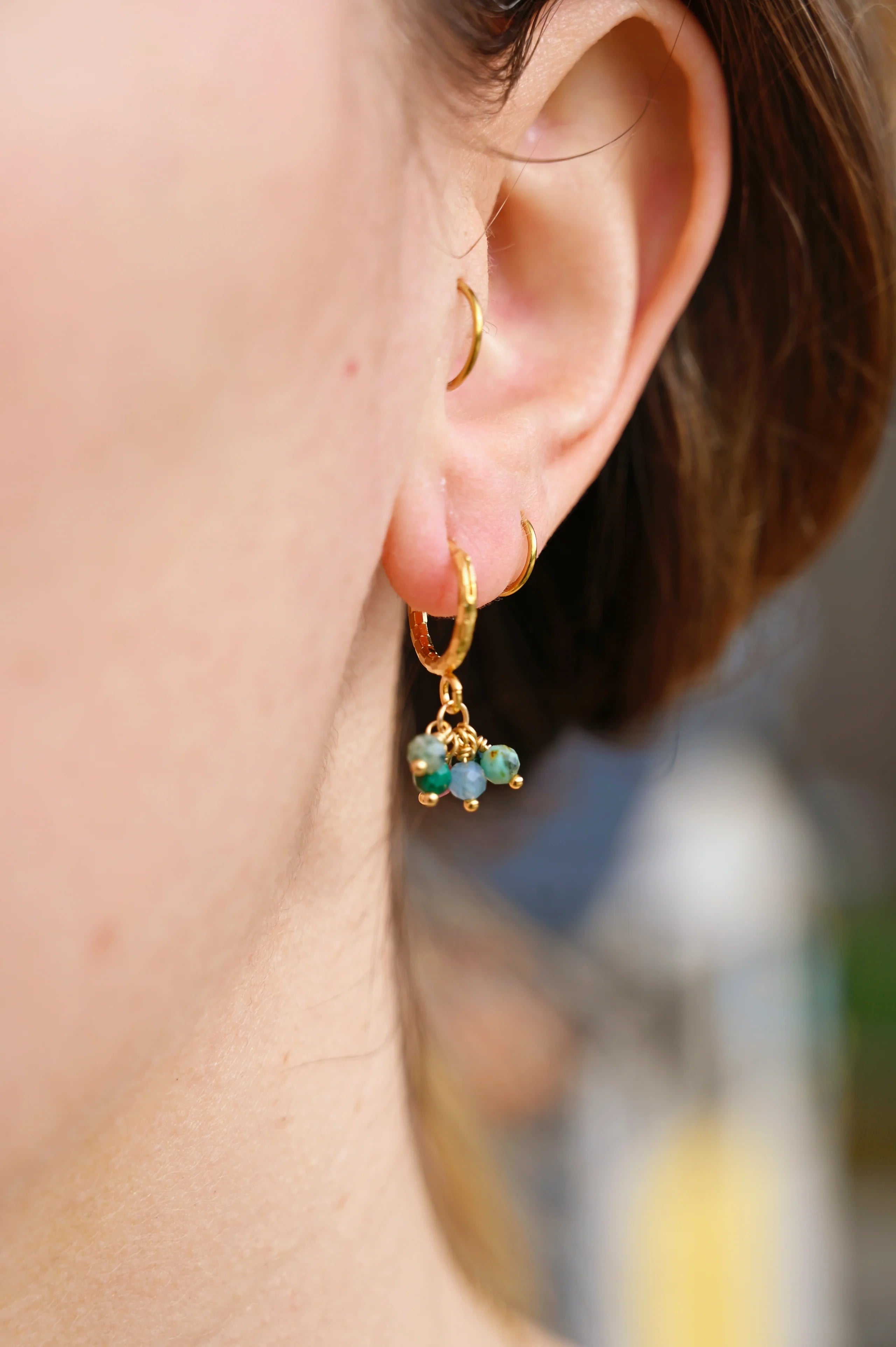 Boucles  PIETRA verte