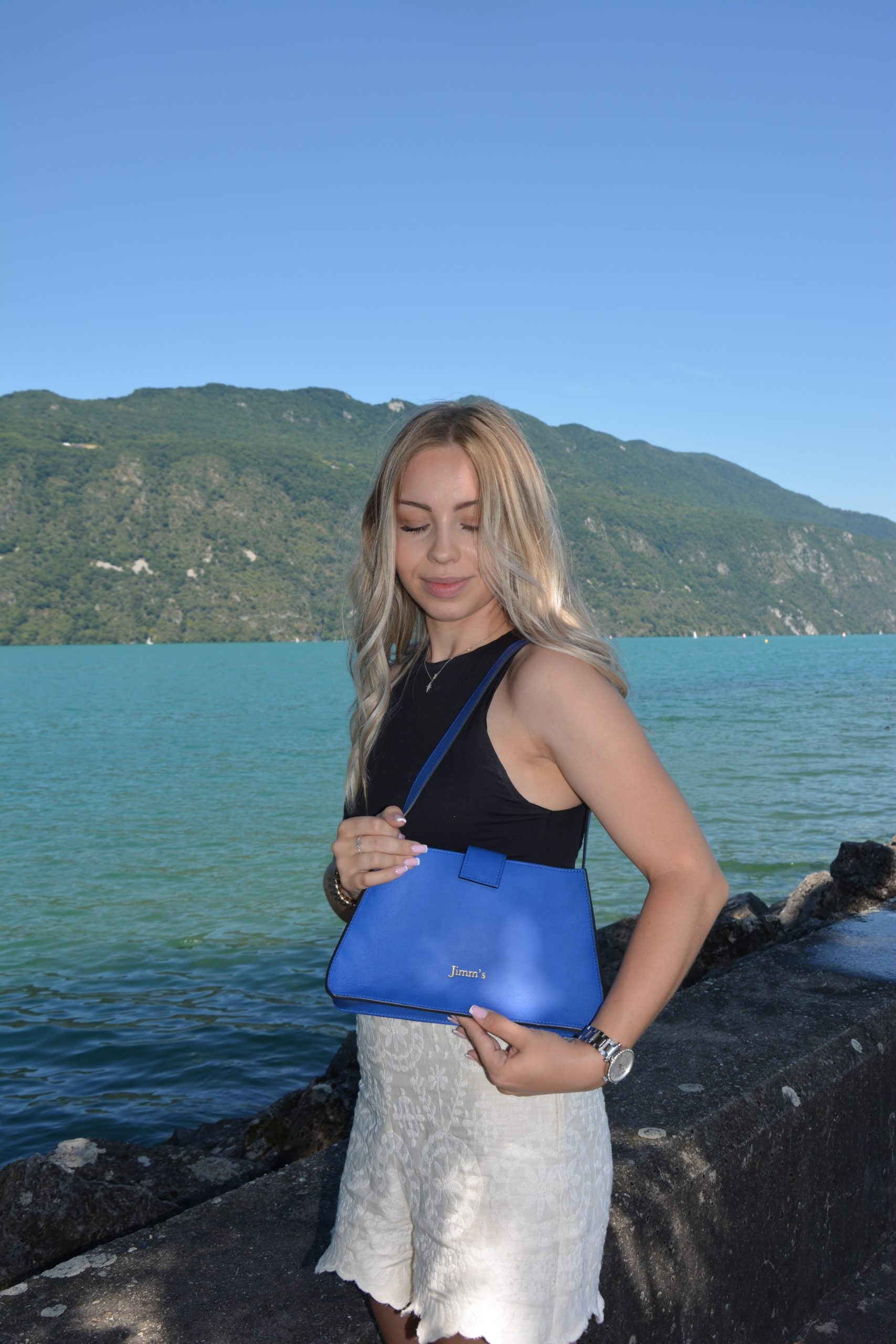 Sac Saskia Bleu