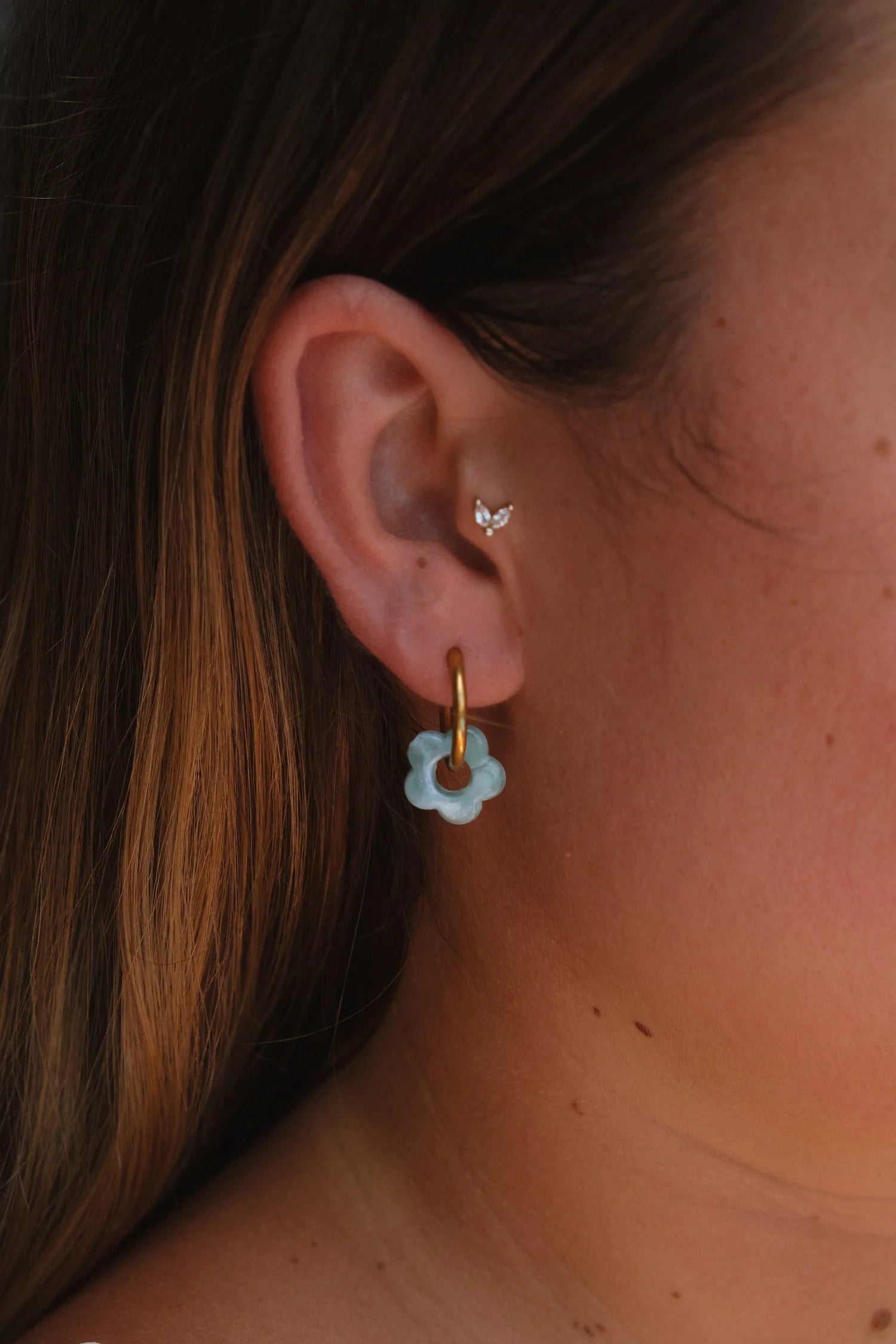 Boucles Nymphéa Bleues
