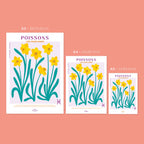Affiche Poissons - Les Narcisses