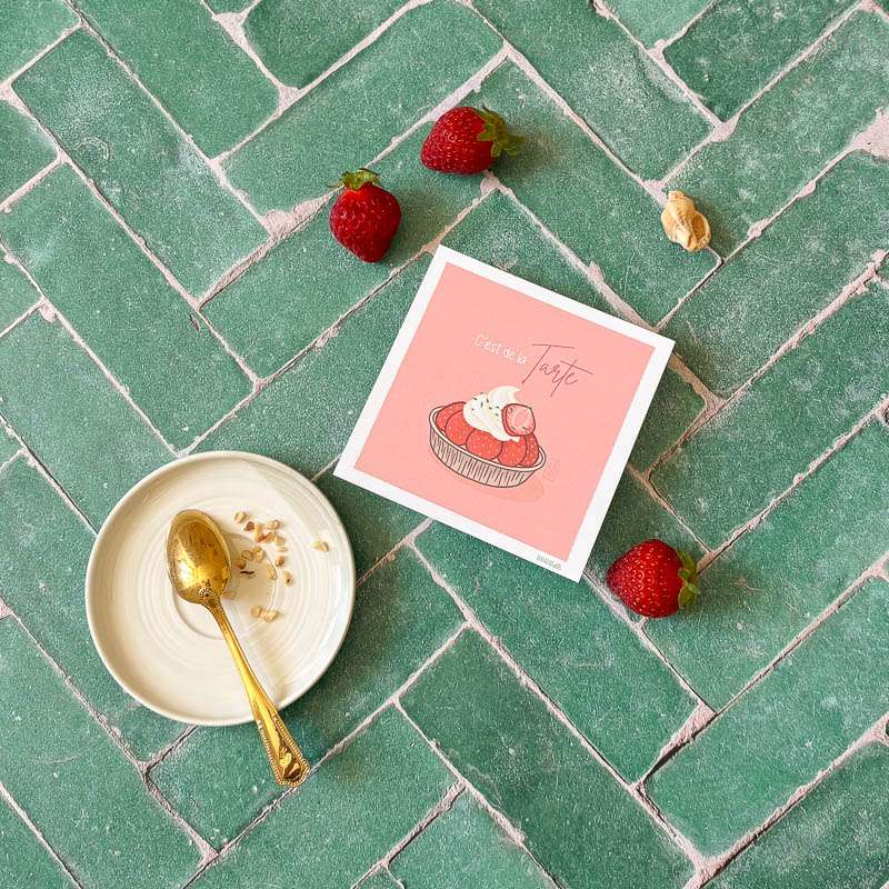 Carte C’est de la Tarte