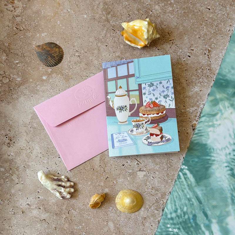 Carte Thé avec Jane Austen