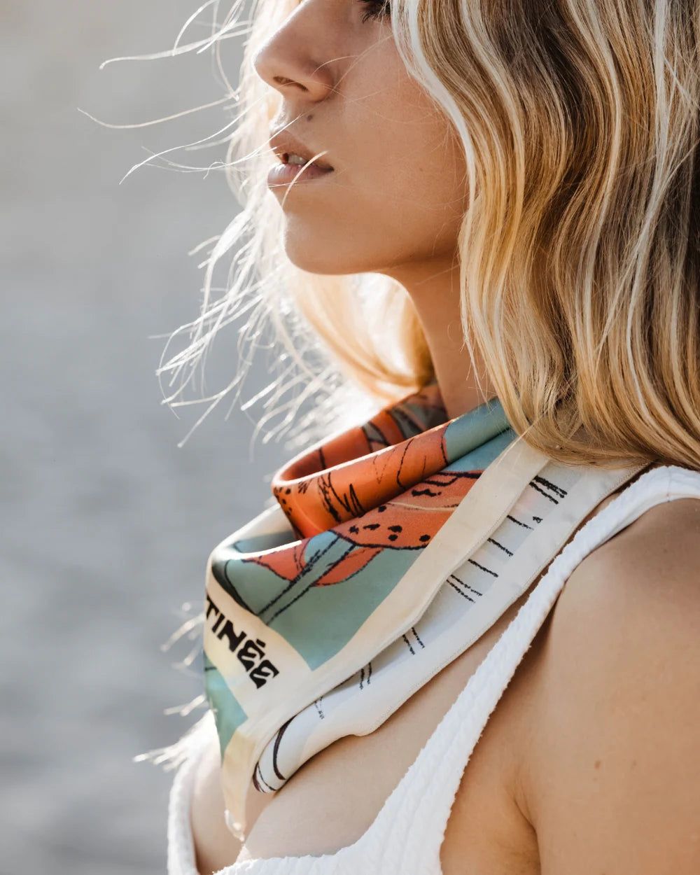 Foulard Flamme d’ibis