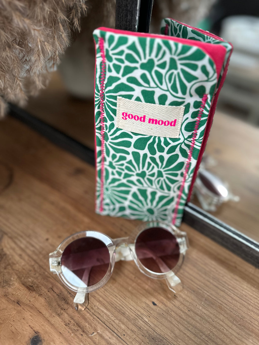Etui à lunettes Marguerites
