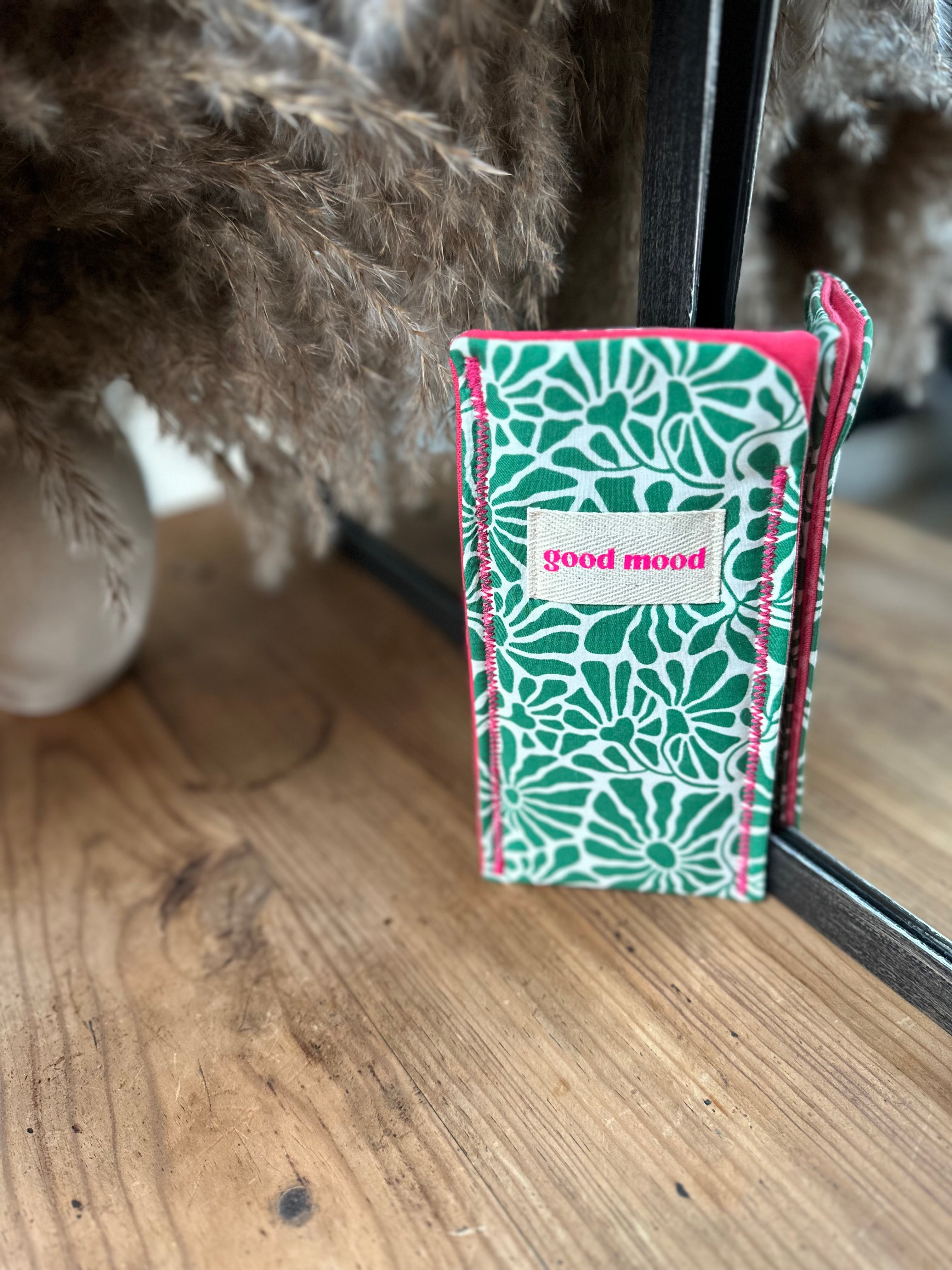 Etui à lunettes Marguerites