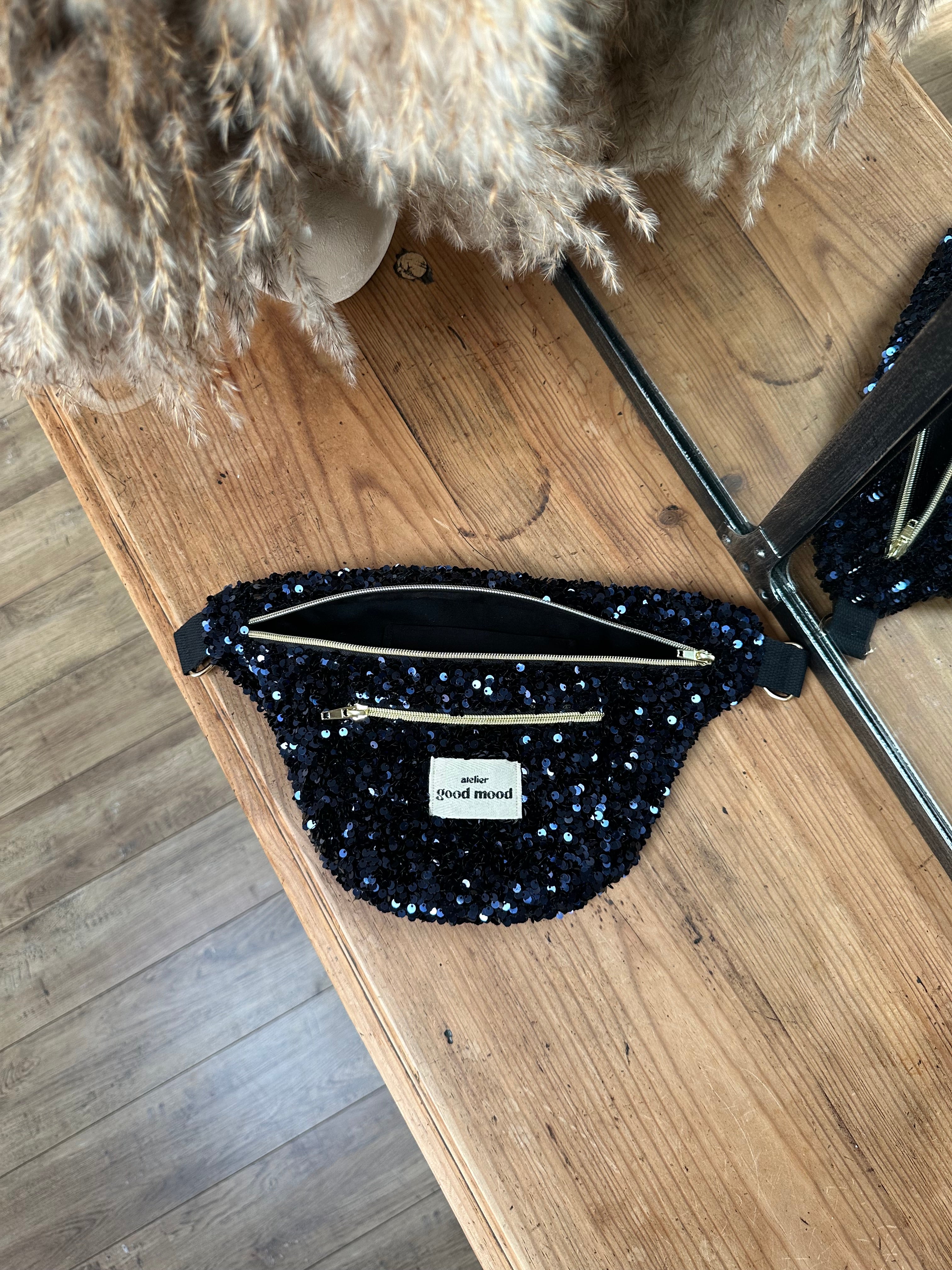 Banane Sequins Bleus