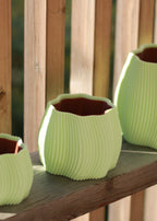 Cache-pot Ondra - Vert menthe