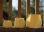Cache-pot Ondra - Jaune citron