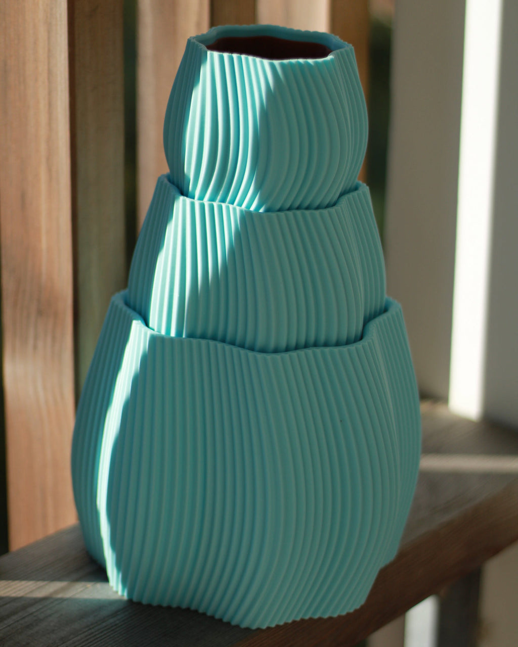 Cache-pot Ondra - Bleu ciel