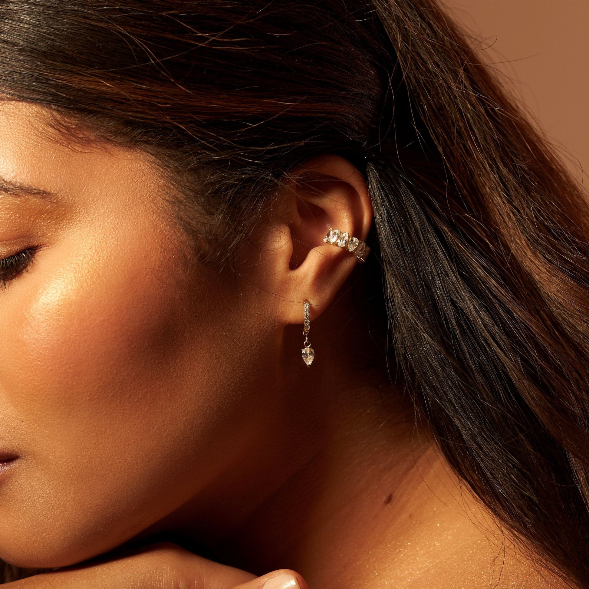 Boucle d'oreille Larmes de Calypso