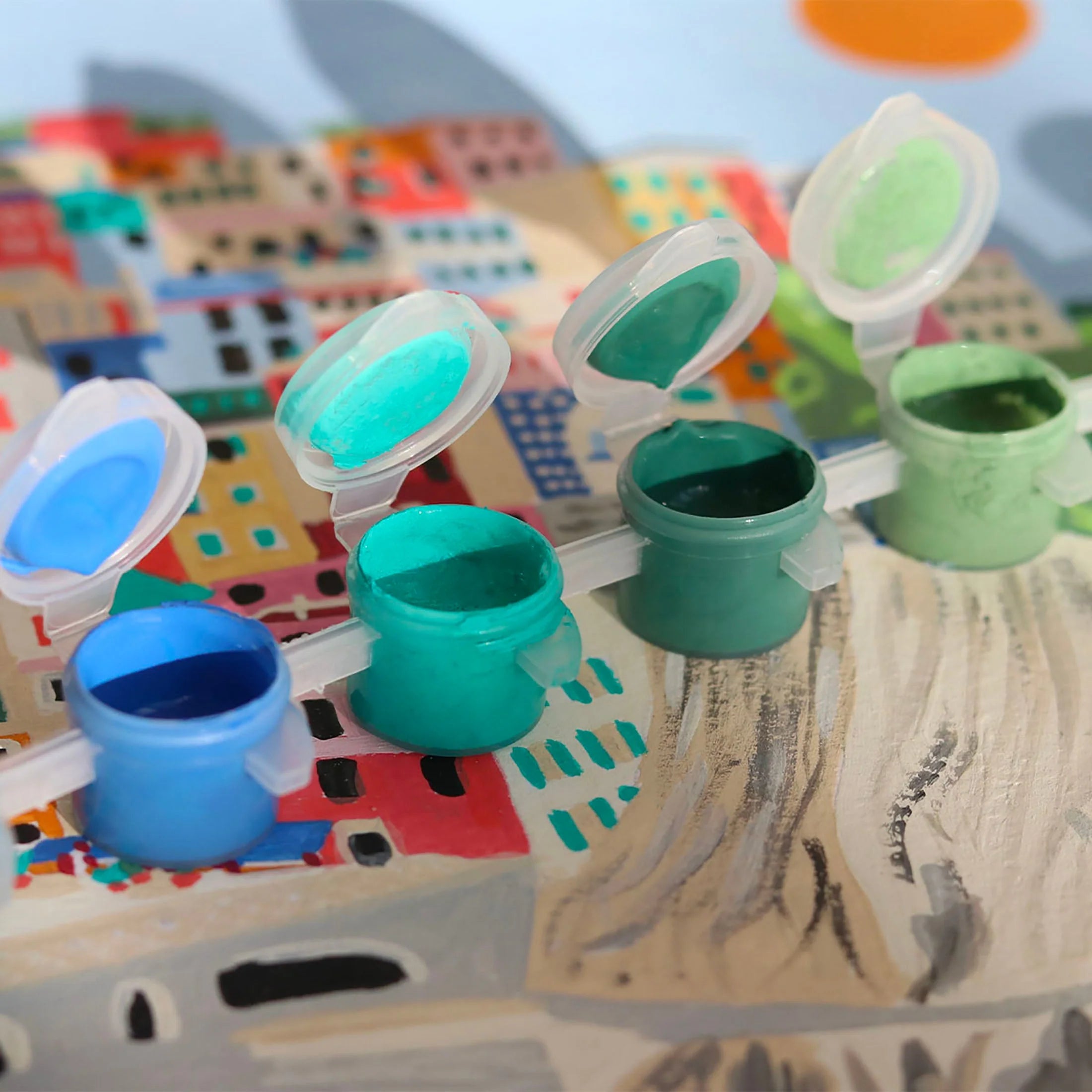 Kit peinture au numéro - Cinque terre