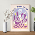 Affiche Fleur de Lune