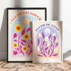 Affiche Fleur de Lune