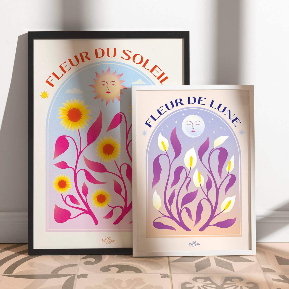 Affiche Fleur de Lune