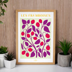 Affiche Les Framboises