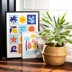 Affiche Damier Summer