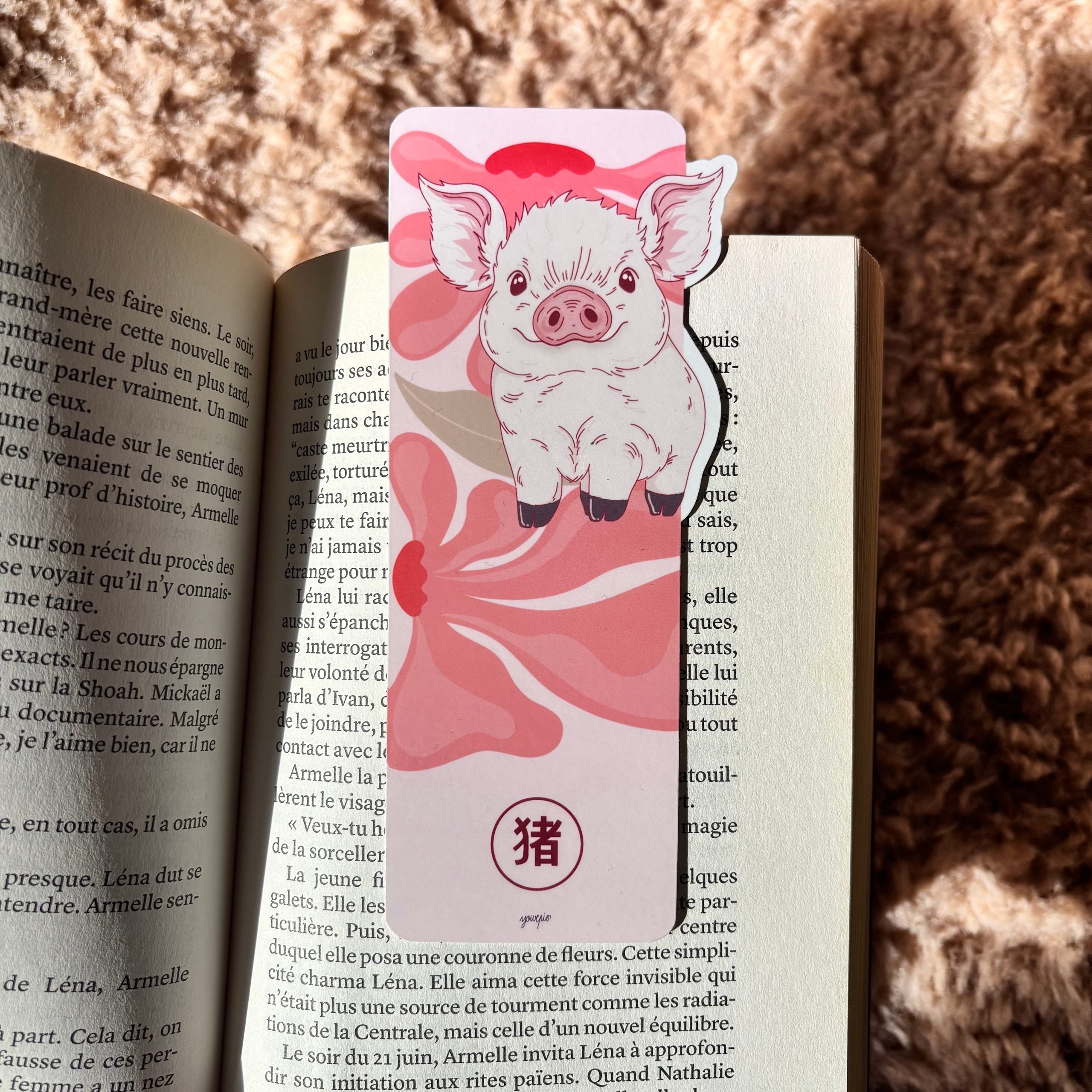 Marque-page Cochon