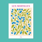 Affiche Les Myrtilles