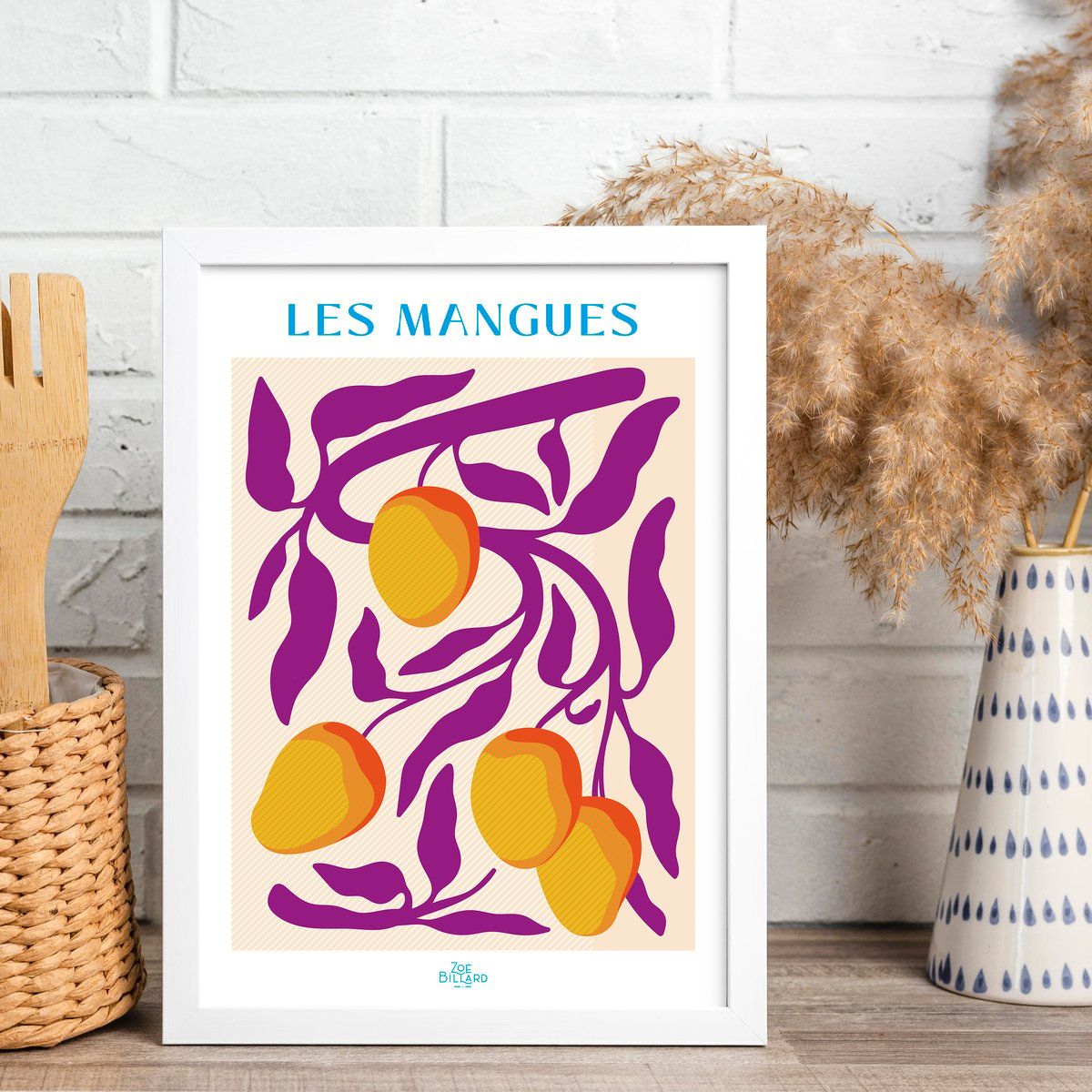 Affiche Les Mangues