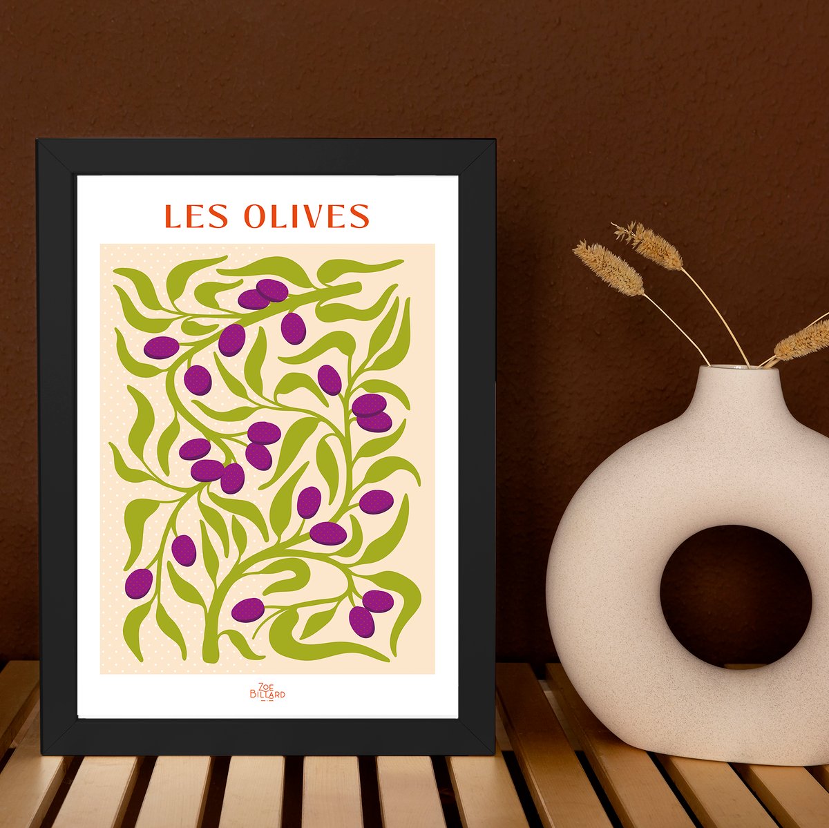 Affiche Les Olives