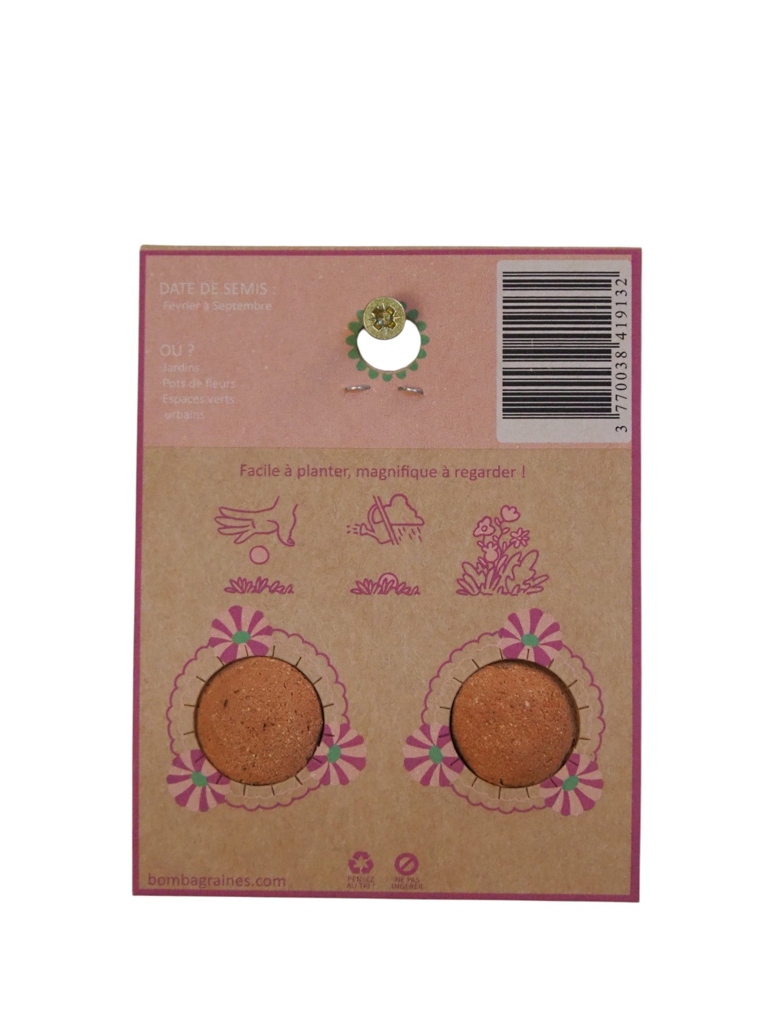 Bombes de fleurs Bombadoudou Duo