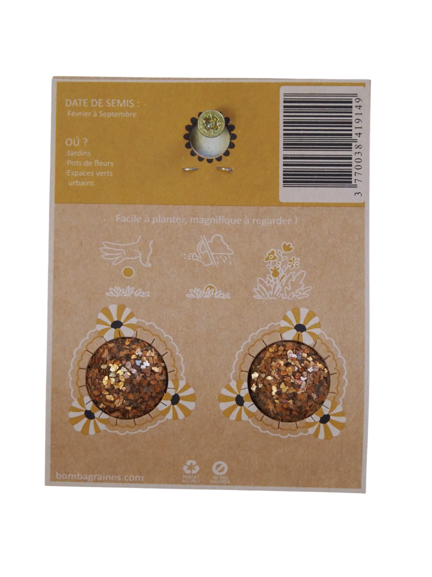 Bombes de fleurs Bombadisco Duo
